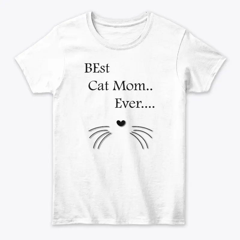 Stylish T-Shirt for Proud Feline Moms