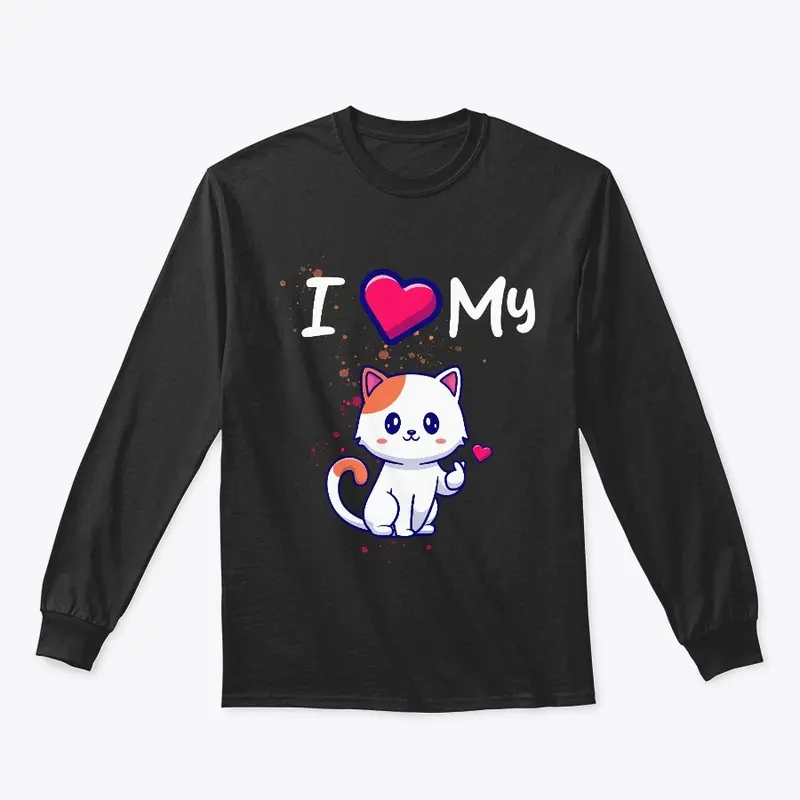 I Love My Cat Tee